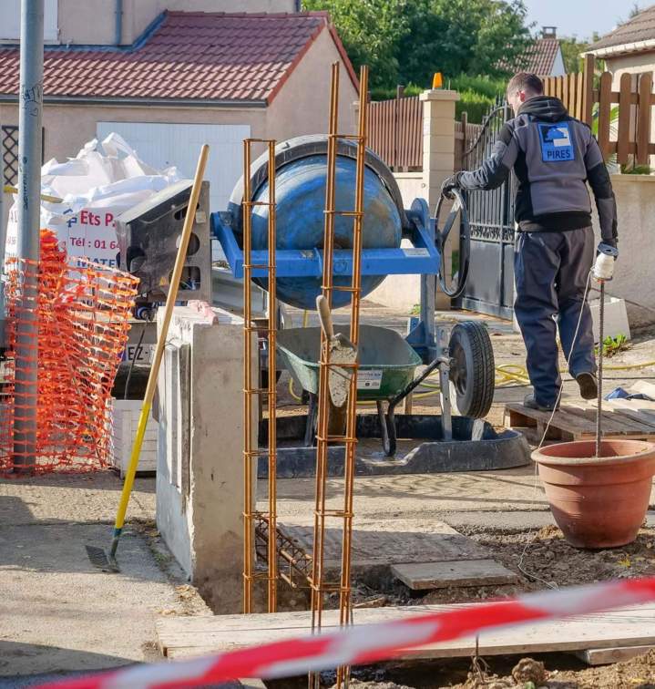 Aménagement extérieur réalisé dernièrement Avrainville