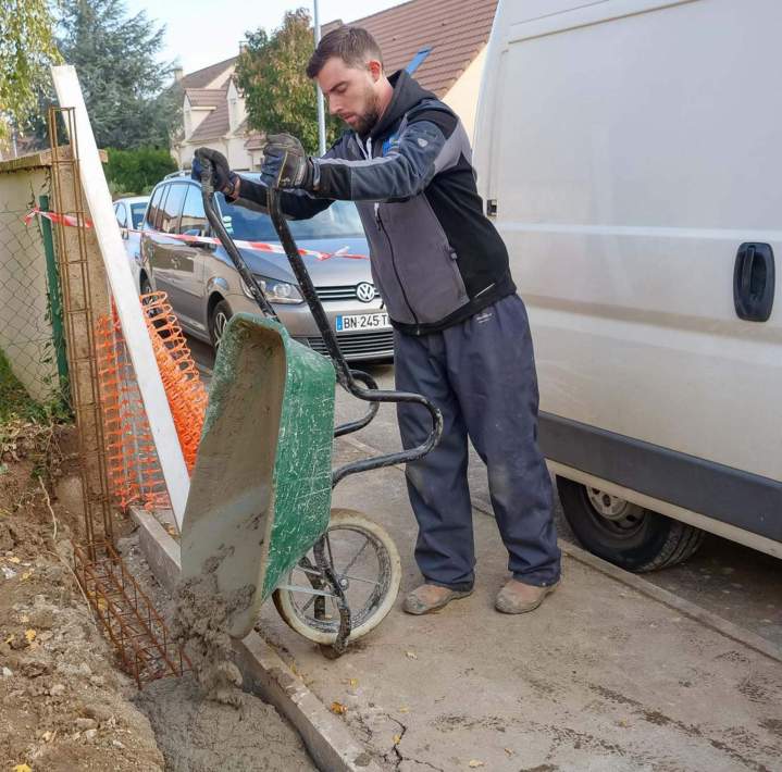 Réalisations récentes aménagement extérieur Avrainville
